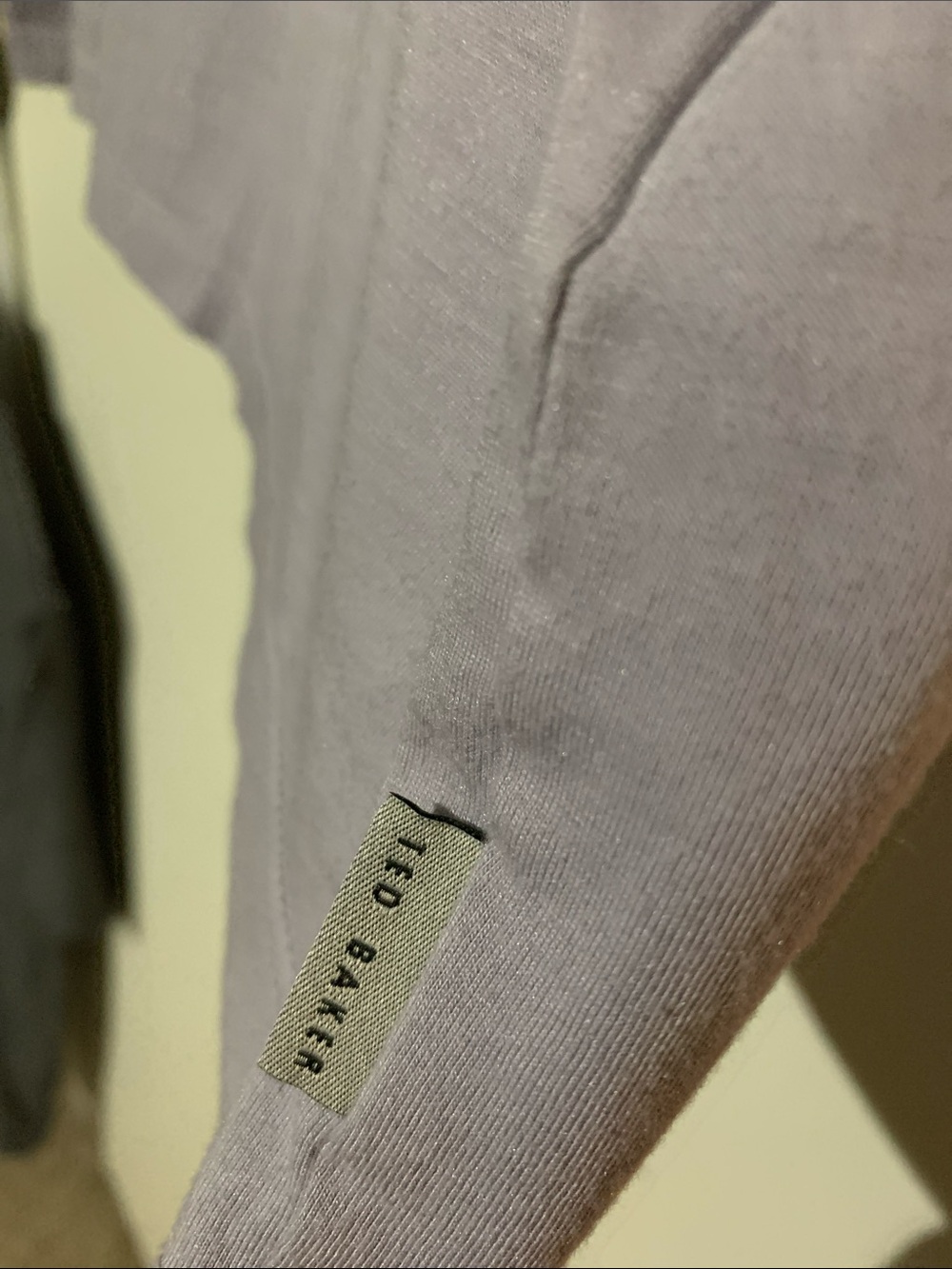 Ted Baker Men's Lavender Polo with Chest Pocket - Picture 4 of 8